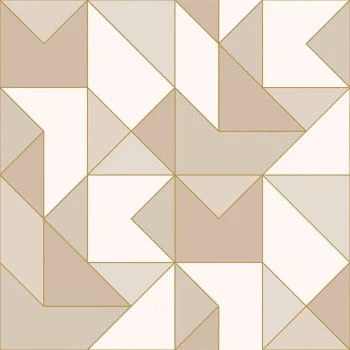 Papel de Parede Geométrico - Contemporâneo - 4108 - Vinilico