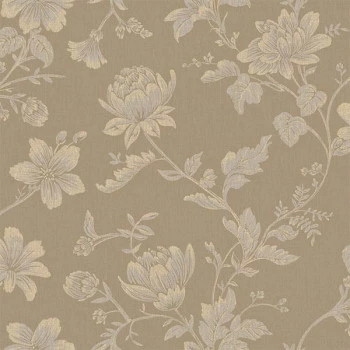 Papel de Parede Folhas e Flores - Contemporâneo - 4127 - Vinilico