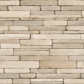 Papel de Parede Pedras e Canjiquinha - Contemporâneo - 4152 - Vinilico
