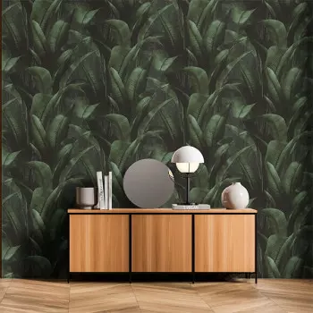Papel de Parede Folhas e Flores - Allegretto - 416237 - Vinílico