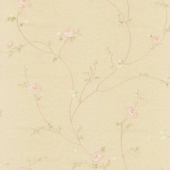 Papel de Parede Folhas e Flores  - Tesori Italiani - 45042 - TNT - Vinilíco