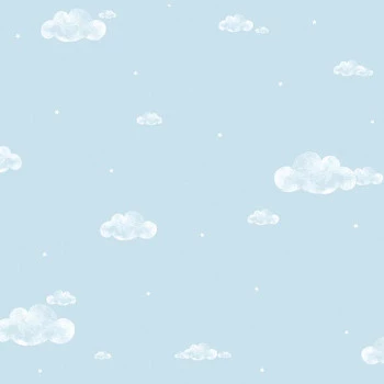 Papel de Parede Nuvens - Pippo - 458-1 - Vinilizado