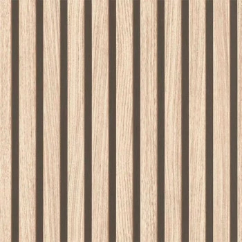 Papel de Parede Madeira - African Queen III - 499315 - Lavável, TNT, Texturizado, Vinílico