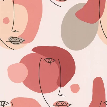 Papel de Parede Abstrato - Arty - 51210405 - Vinílico 