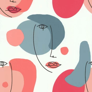 Papel de Parede Abstrato - Arty - 51210410 - Vinílico 