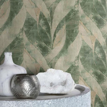 Papel de Parede Folhas e Flores - Concrete - 520057 - Vinilíco