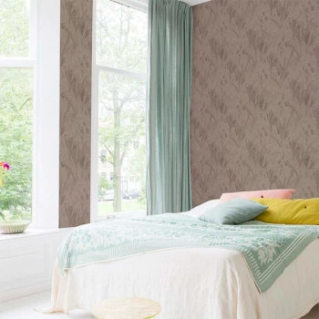 Papel de Parede Folhas e Flores - Concrete - 520750 - Vinilíco