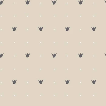 Papel de Parede Coroa - Babylandia - 5411 - Vinilizado