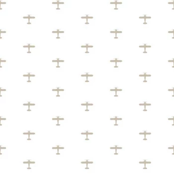Papel de Parede Aviões - Babylandia - 5420 - Vinilizado