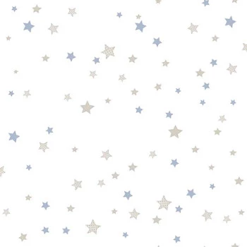 Papel de Parede Estrelas - Babylandia - 5439 - Vinilizado