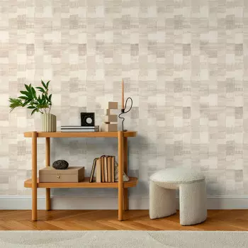Papel de Parede Geométrico - Allegretto - 570953 - Vinílico