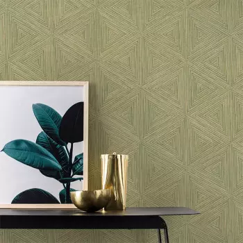 Papel de Parede Geométrico - Allegretto - 571288 - Vinílico