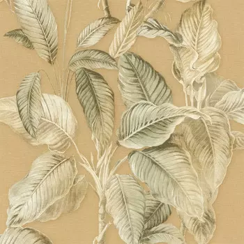 Papel de Parede Folhas e Flores - Allegretto - 571479 - Vinílico