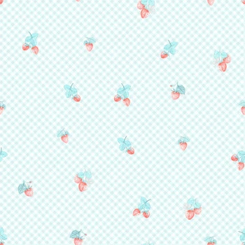 Papel de Parede Xadrez - Era uma Vez - 600021 - Vinílico