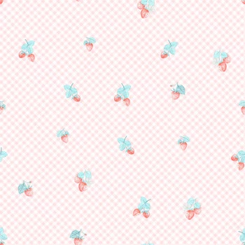 Papel de Parede Xadrez - Era uma Vez - 600038 - Vinílico