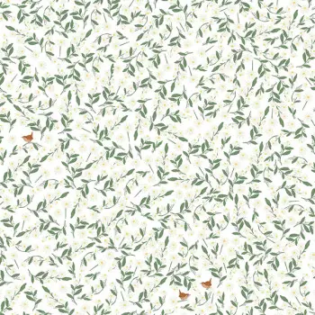 Papel de Parede Folhas e Flores - Passeio no Campo - 602247 - Vinílico