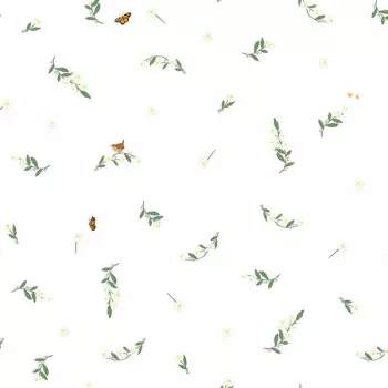 Papel de Parede Folhas e Flores - Passeio no Campo - 602261 - Vinílico