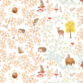 Papel de Parede Infantil - Passeio no Campo - 602476 - Vinílico