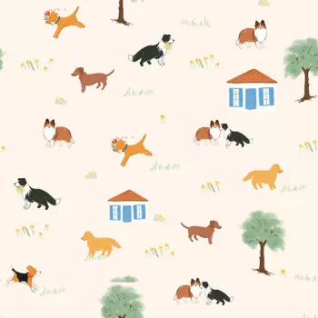 Papel de Parede Infantil - Passeio no Campo - 602513 - Vinílico