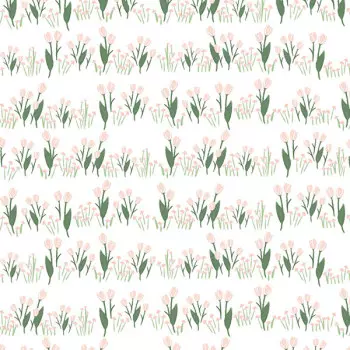 Papel de Parede Folhas e Flores - Passeio no Campo - 602544 - Vinílico