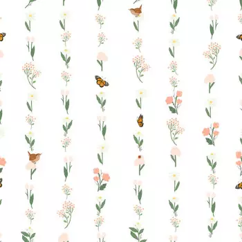 Papel de Parede Listrado - Passeio no Campo - 602612 - Vinílico