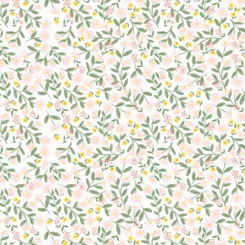 Papel de Parede Folhas e Flores - Passeio no Campo - 602636 - Vinílico