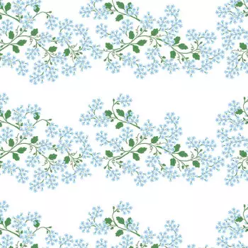 Papel de Parede Folhas e Flores - Passeio no Campo - 602650 - Vinílico