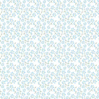 Papel de Parede Folhas e Flores - Passeio no Campo - 602711 - Vinílico