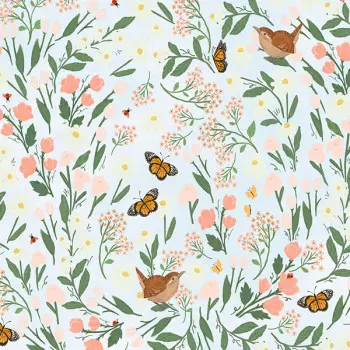 Papel de Parede Infantil - Passeio no Campo - 602810 - Vinílico