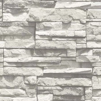Stone Gallery 85015-1 Papel de Parede Vinílico Lavável 