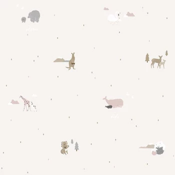 Papel de Parede Animais - Sambori - 7004-3 - Vinilizado