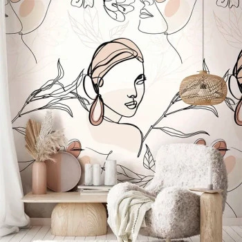 Papel de Parede Painel - Kylie - 81610P - Lavável, TNT, Texturizado, Vinílico
