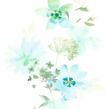Papel de Parede Folhas e Flores - Kylie - 81624 - Lavável, TNT, Texturizado, Vinílico