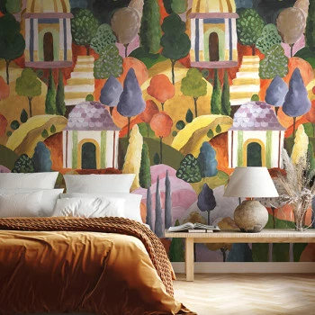 Papel de Parede Painel - Leyla - 81664-P - Vinílico