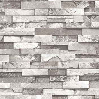 Papel de Parede Pedras e Canjiquinha - Stone & Natural - 850102 - TNT/Vinilíco