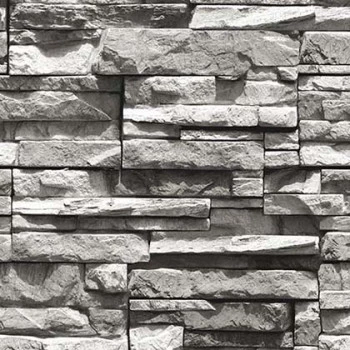 Papel de Parede Pedras e Canjiquinha - Stone & Natural - 850153 - TNT/Vinilíco