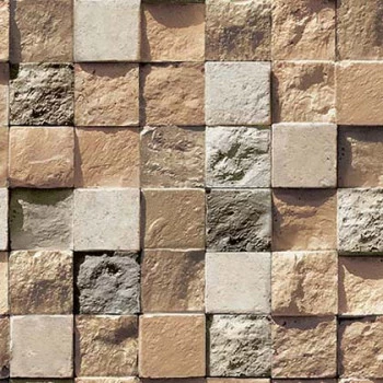 Papel de Parede Pedras e Canjiquinha - Stone & Natural - 850182 - TNT/Vinilíco
