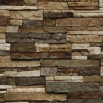 Papel de Parede Pedras e Canjiquinha - Stone & Natural - 850251 - TNT/Vinilíco