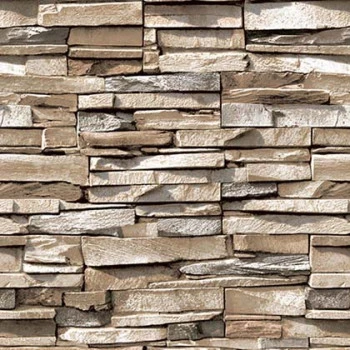 Papel de Parede Pedras e Canjiquinha - Stone & Natural - 850482 - TNT/Vinilíco