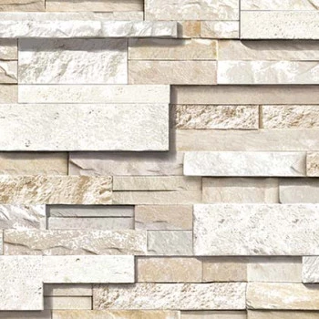 Papel de Parede Pedras e Canjiquinha - Stone & Natural - 850502 - TNT/Vinilíco