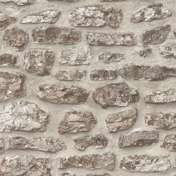 Papel de Parede Pedras e Canjiquinha - Stone & Natural - 850883 - TNT/Vinilíco