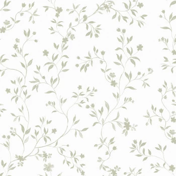 Papel de Parede Folhas e Flores - Provence - 85725 - Vinílico