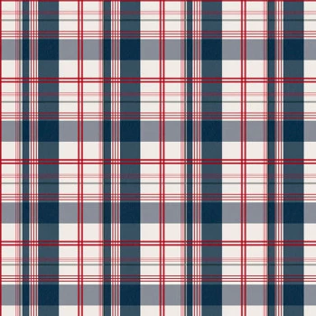 Papel de Parede Xadrez - Tartan - 88740 - Vinílico