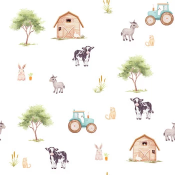 Papel de Parede Animal  - Era uma Vez - 89679 - Vinílico