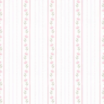 Papel de Parede Listrado - Era uma Vez - 89877 - Vinílico