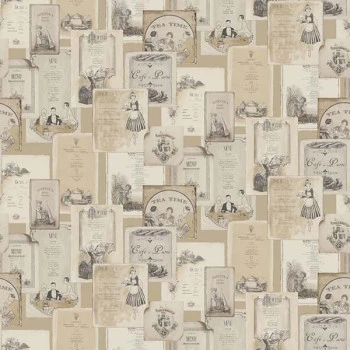 Papel de Parede Kitchen Recipes - G12285 - VINILÍCO - LAVÁVEL