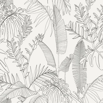 Papel de Parede Folhas e Flores - Icon - A69301 - Vinílico