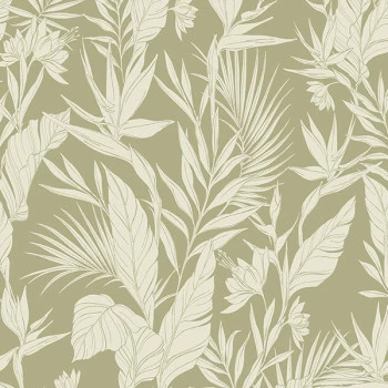 Papel de Parede Folhas e Flores - Icon - A71102 - Vinílico