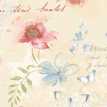  Papel de Parede  Abby Rose 3 AB42432 - VINÍLICO LAVÁVEL 
