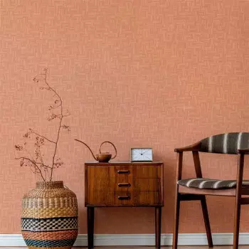 Papel de Parede Geométrico - Alta Gama Waven - 26164 - Vinílico